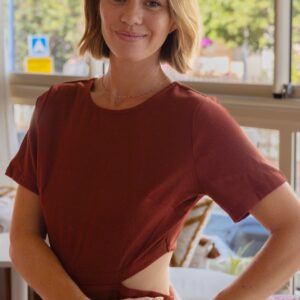 combinaison terracotta